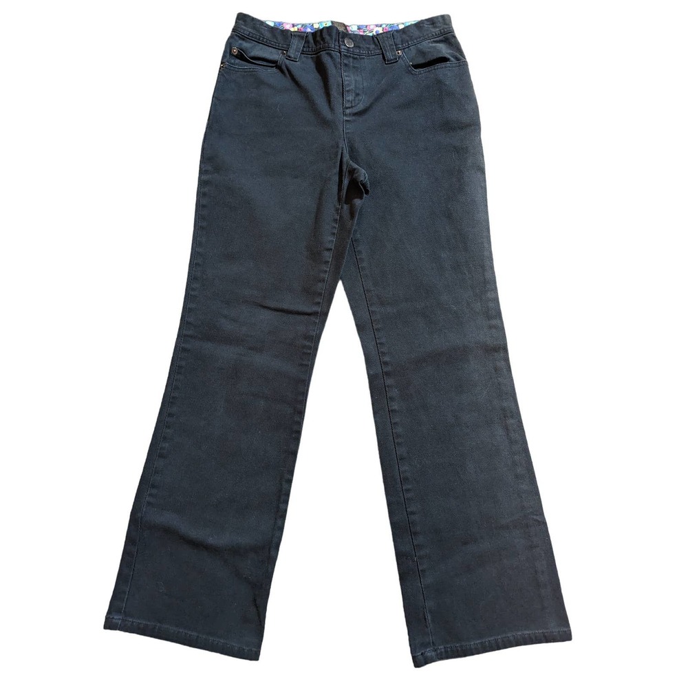 Liz Claiborne Black Jeans Size Petite 6